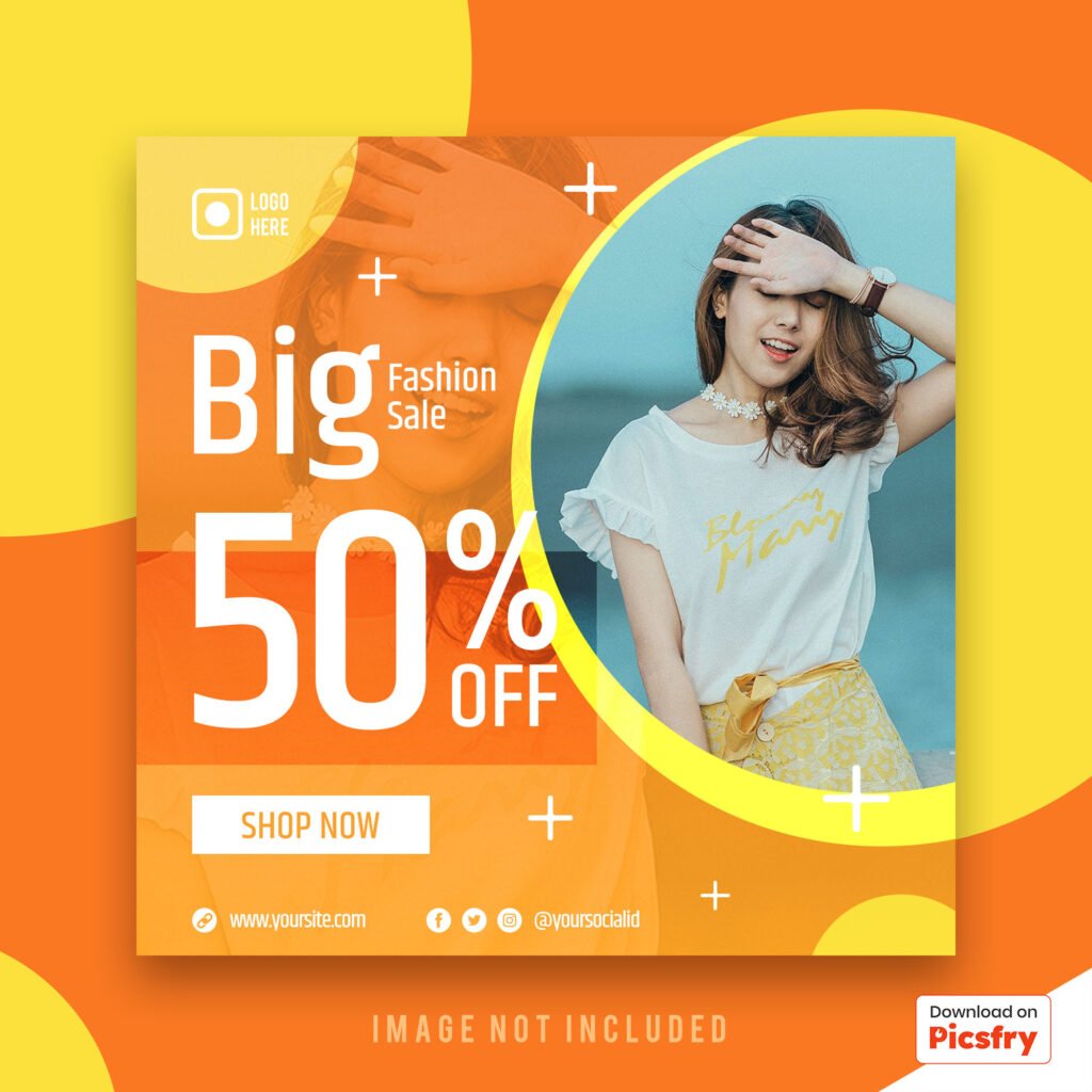 Fashion Sale Social media post PSD Download